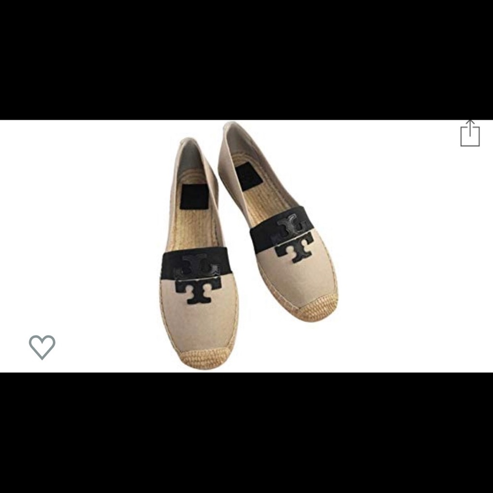 tory burch weston flat espadrille canvas leather